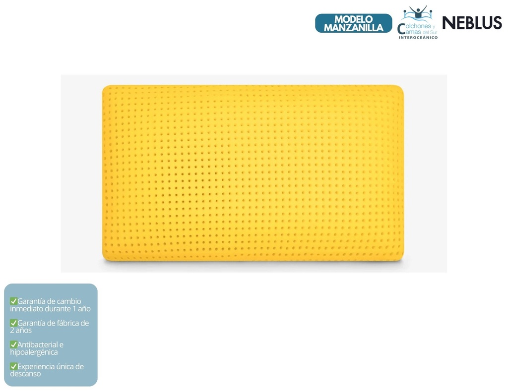 My form - Almohada Manzanilla