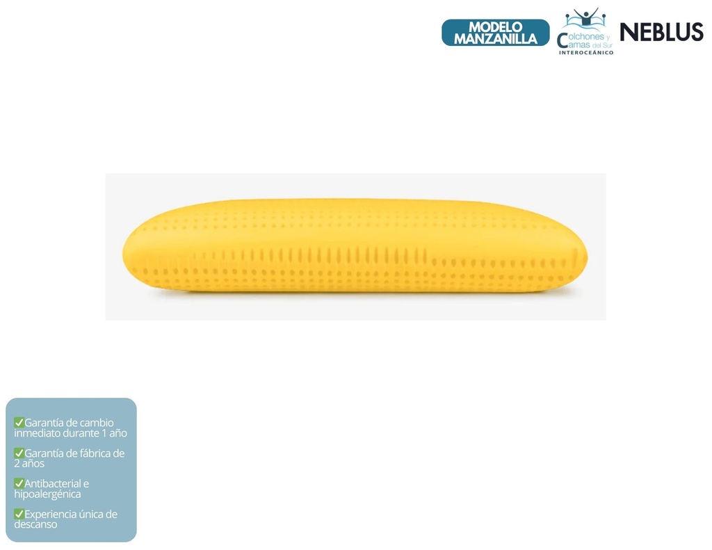 My form - Almohada Manzanilla