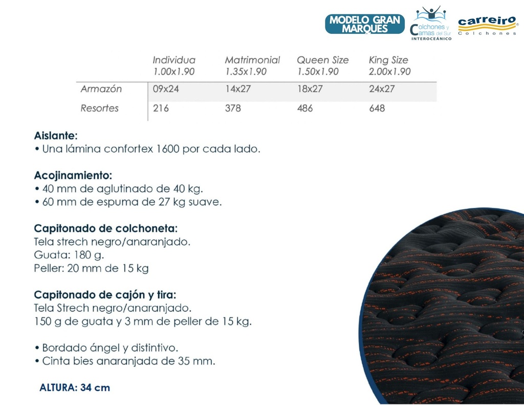Carreiro - Gran Marqués Individual