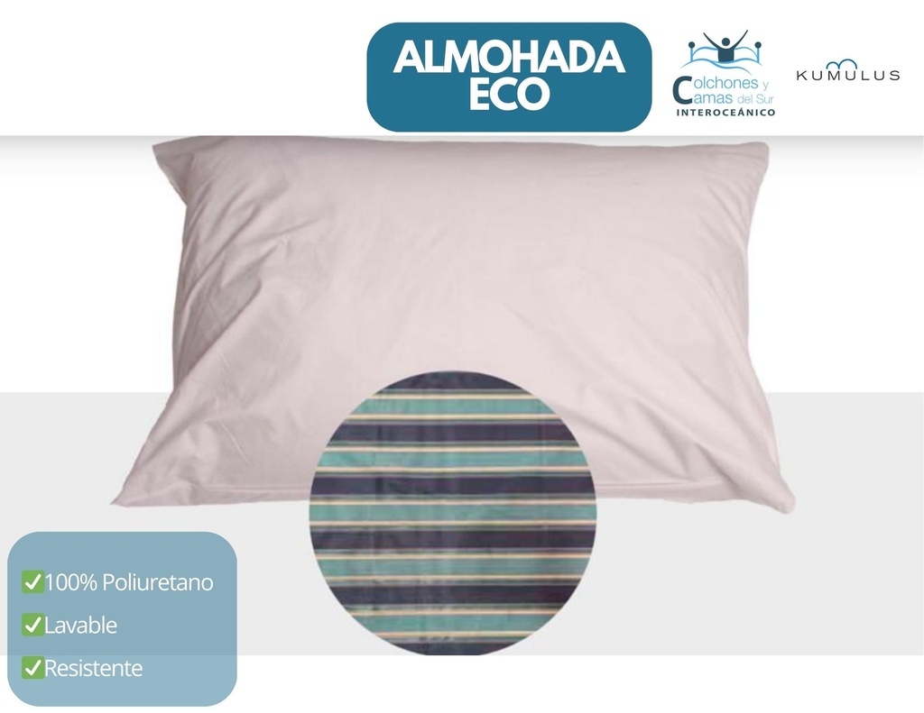 Kúmulus - Almohada Eco (Blanco)