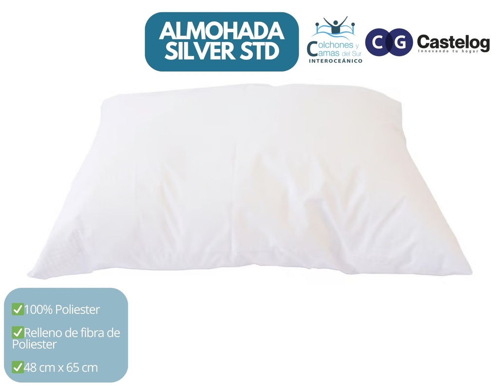 Castelog - Almohada Silver Std
