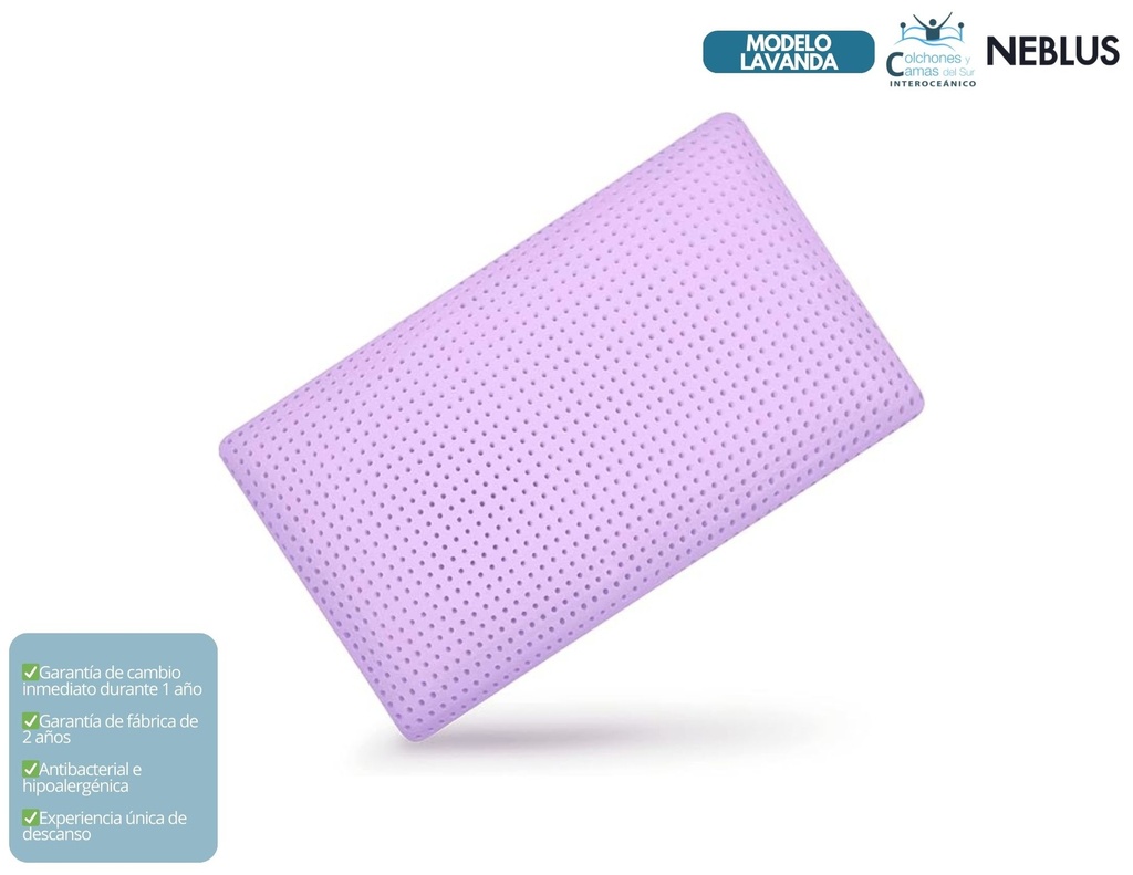 My form - Almohada Memory Lavanda