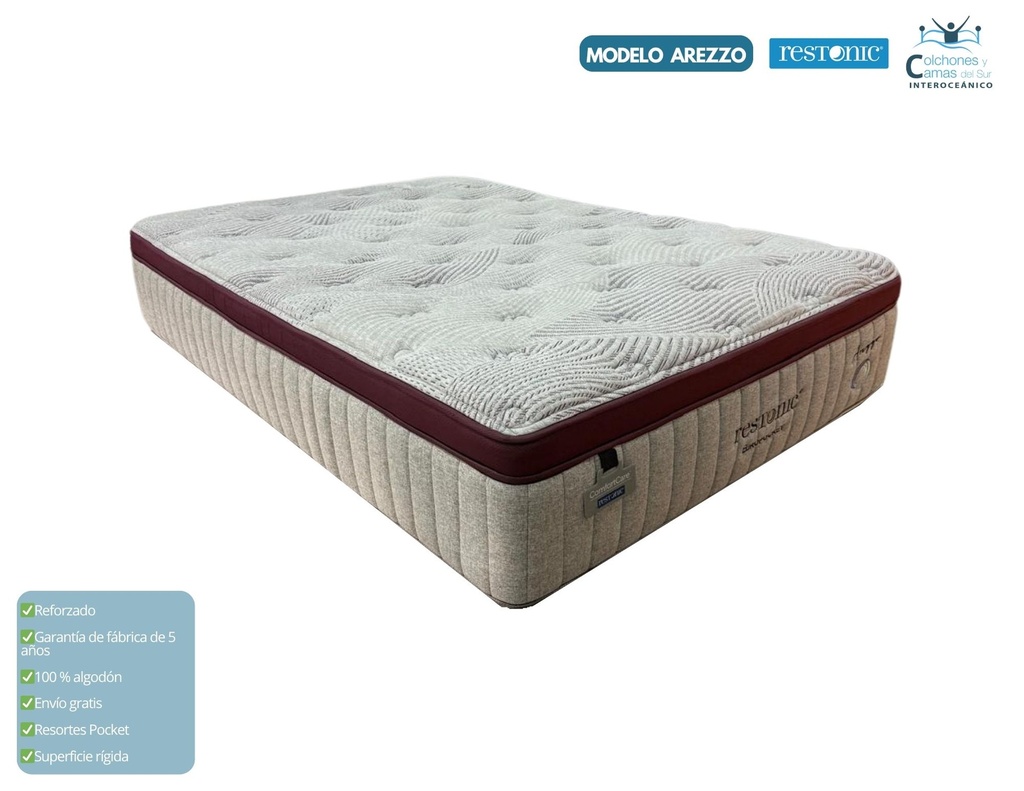 Restonic - Arezzo Queensize