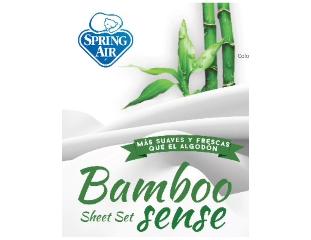 Spring Air Milenium - Sábana Ultra Bambú Individual