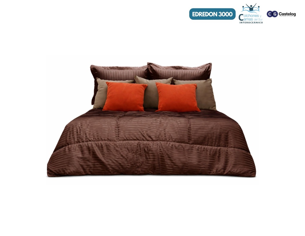Castelog - Edredon 3000 Plus con fundas Individual