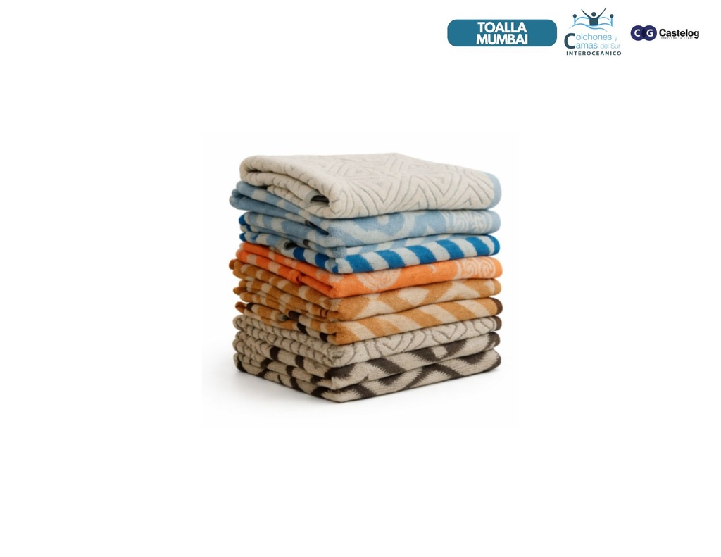 Castelog - Toalla Mumbai Baño