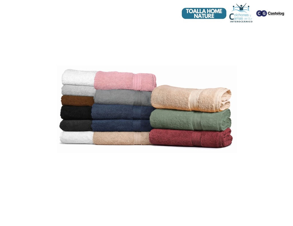 Castelog - Toalla Home Nature Baño