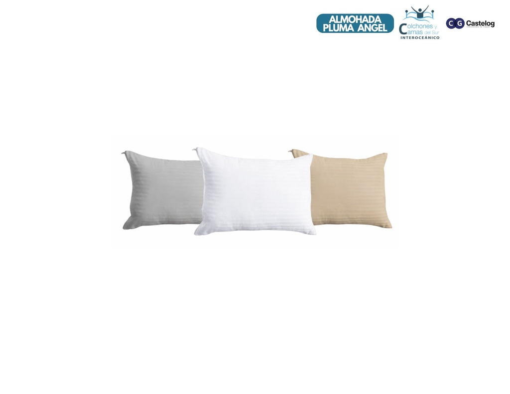 Castelog - Almohada Par Pluma de Ángel