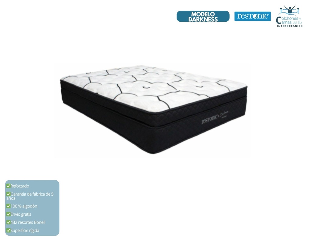 Restonic - Darkness Kingsize