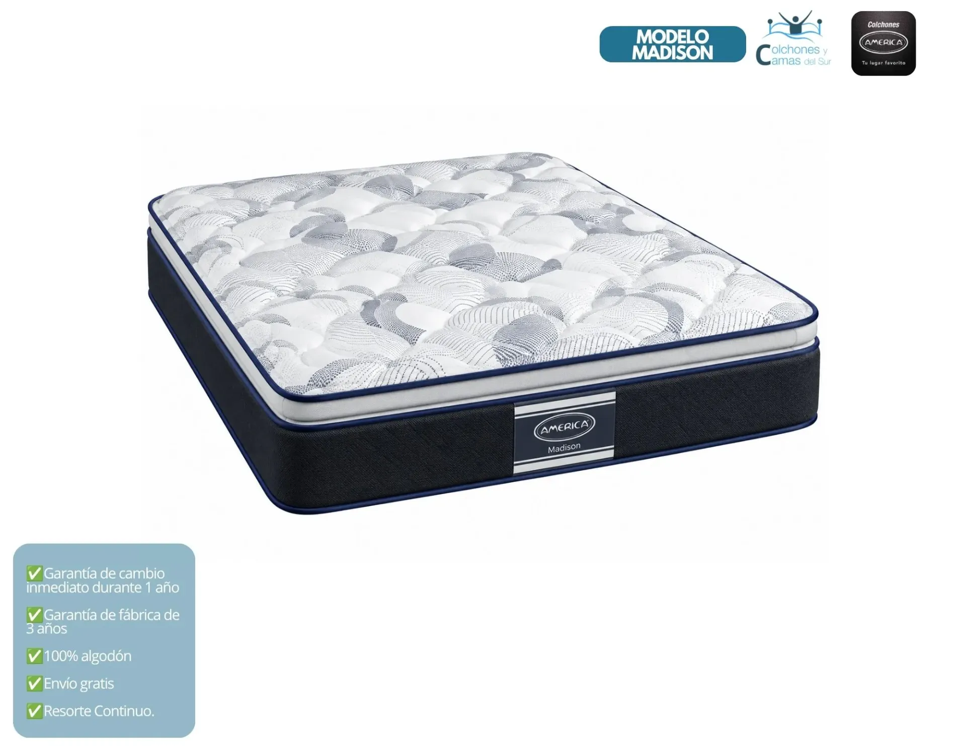 América - Madison Kingsize
