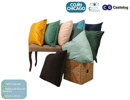 Castelog - Cojín Chicago